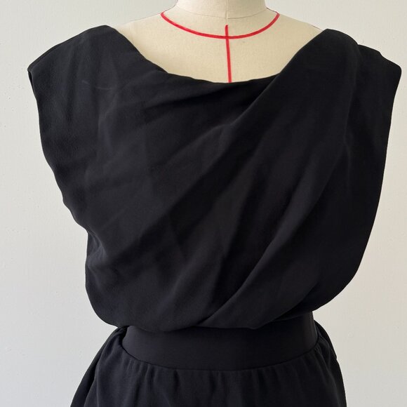 Like new Cowl Neck Midi Length Dress Lanvin - Picture 4 of 7